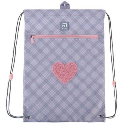Сумка для взуття Kite Fluffy Heart K24-601M-23