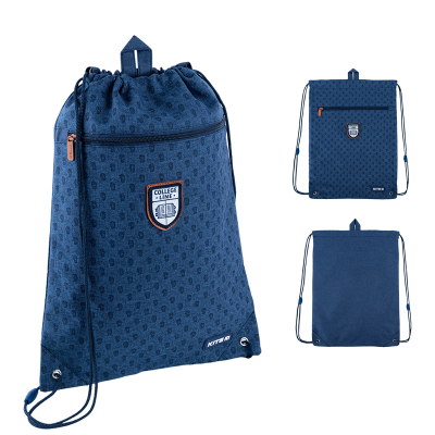 Шкільний набір Kite College Line boy SET_K24-555S-4 (рюкзак, пенал, сумка)