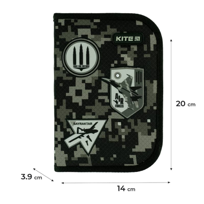 Шкільний набір Kite Air Force SET_K24-531M-3 (рюкзак, пенал, сумка)
