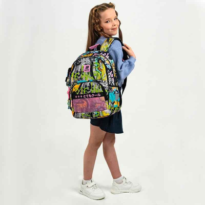 Рюкзак школьный Kite Education Street Art K25-585M-3