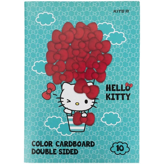 Картон кольоровий двосторонній Kite Hello Kitty HK21-255
