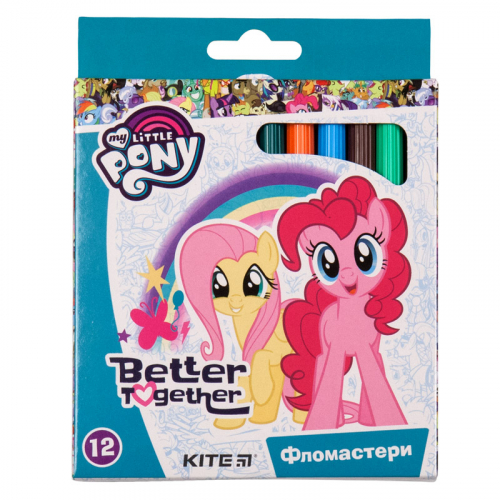 Фломастери Kite My Little Pony LP19-047, 12 кольорів