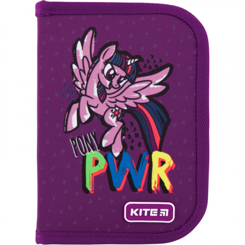 Пенал без наповнення Kite Education My Little Pony LP20-621, 1 відділення, 1 відворот