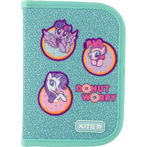 Пенал без наповнення Kite Education My Little Pony LP20-622, 1 відділення, 2 відворота