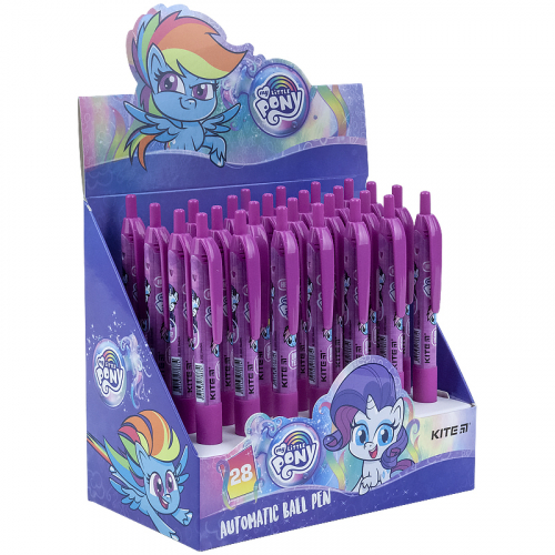 Ручка кулькова автоматична Kite My Little Pony LP21-039, синя