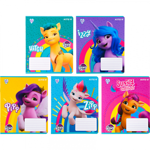 Зошит шкільний Kite My Little Pony LP22-234, 12 аркушів, лінія