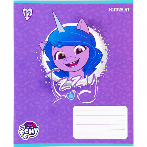 Зошит шкільний Kite My Little Pony LP22-235, 12 аркушів, коса лінія