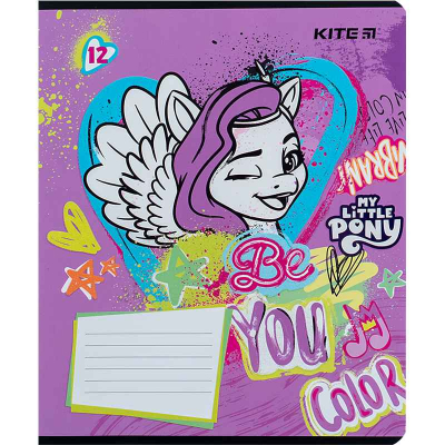 Тетрадь школьная Kite My Little Pony LP24-234, 12 листов, в линию