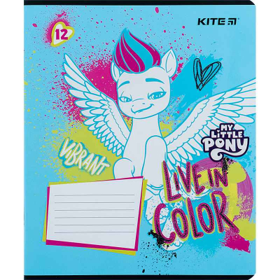 Тетрадь школьная Kite My Little Pony LP24-234, 12 листов, в линию