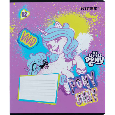 Тетрадь школьная Kite My Little Pony LP24-234, 12 листов, в линию