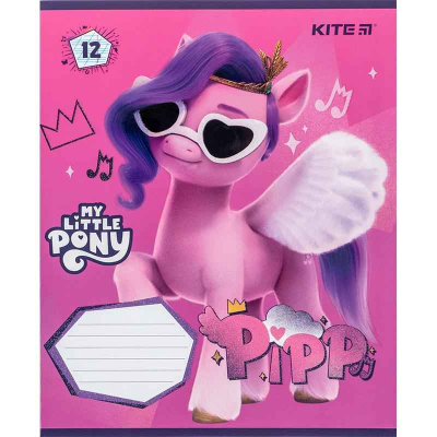 Зошит шкільний Kite My Little Pony LP24-235, 12 аркушів, коса лінія