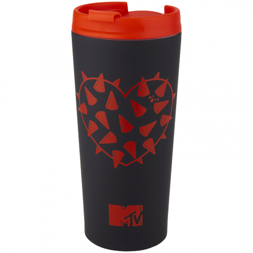 Термокружка Kite MTV MTV20-303-02, 440 мл, чорна