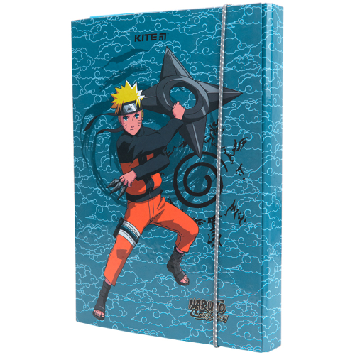 Папка для зошитів на гумці Kite Naruto NR23-210, картон