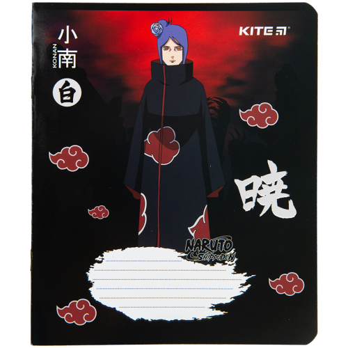 Зошит шкільний Kite Naruto NR23-236, 18 аркушів, клітинка