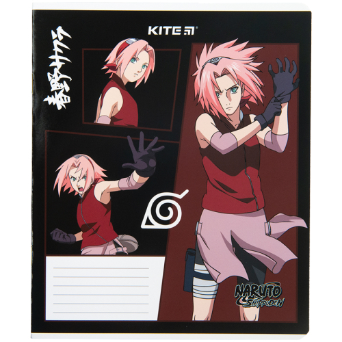 Зошит шкільний Kite Naruto NR23-237, 18 аркушів, лінія