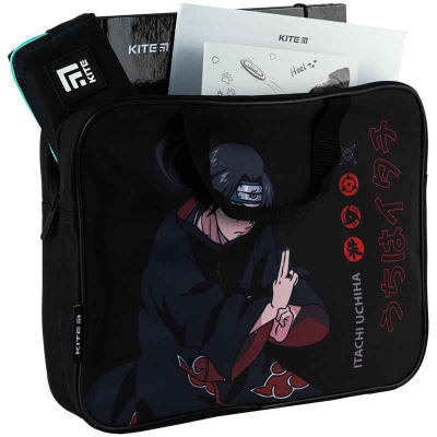 Шкільна текстильна сумка Kite Naruto NR24-589, 1 відділення, A4