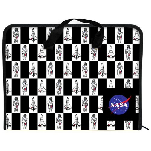 Папка-портфель пластикова Kite Nasa ns21-202, А4 на блискавці
