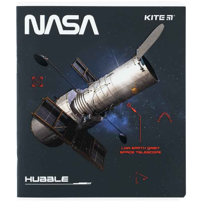 Зошит шкільний Kite NASA NS24-259, 48 аркушів, клітинка