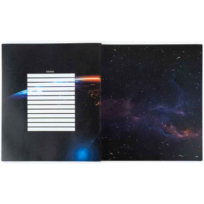 Зошит шкільний Kite NASA NS24-259, 48 аркушів, клітинка