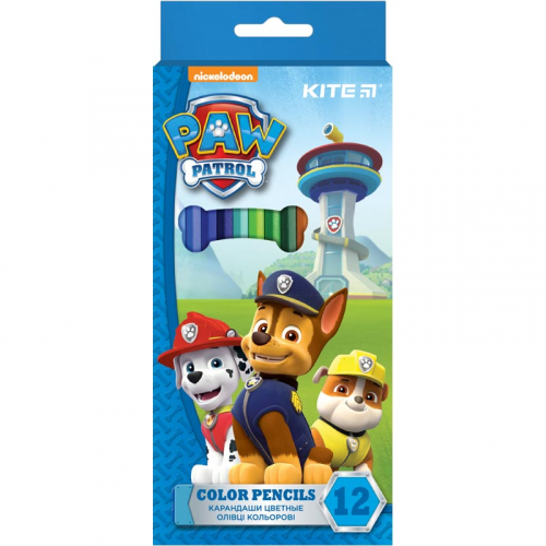 Олівці кольорові Kite Paw Patrol PAW18-051, 12 кольорів