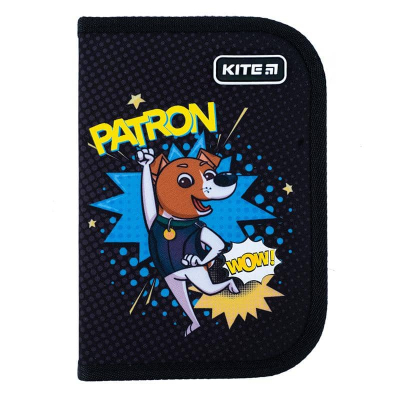 Пенал без наповнення Kite Patron PN23-621-2, 1 відділення, 1 відворот