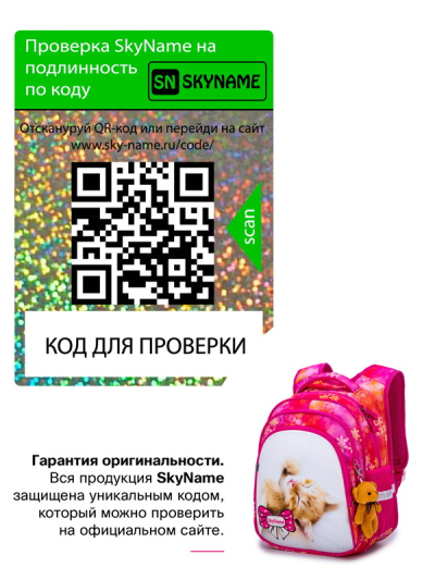 Рюкзак шкільний ортопедичний SkyName R2-184