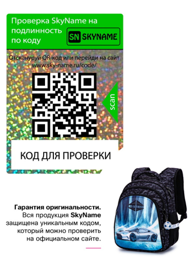 Рюкзак шкільний ортопедичний SkyName R2-187