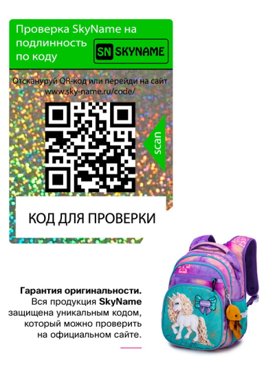 Рюкзак шкільний ортопедичний SkyName R3-245