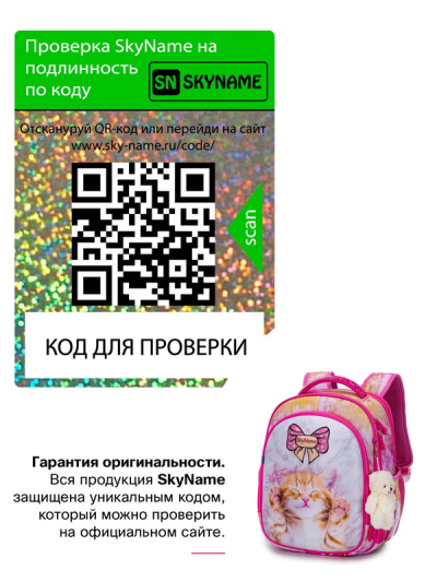 Рюкзак шкільний ортопедичний SkyName R4-412