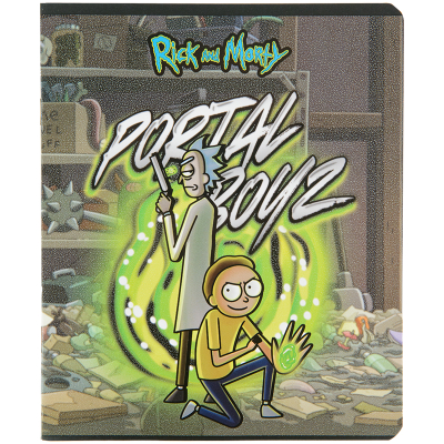 Зошит шкільний Kite Rick and Morty RM22-239, 24 аркуша, лінія