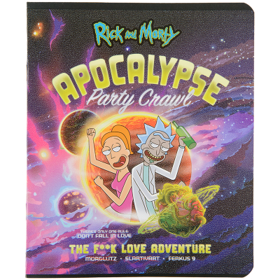 Зошит шкільний Kite Rick and Morty RM22-239, 24 аркуша, лінія