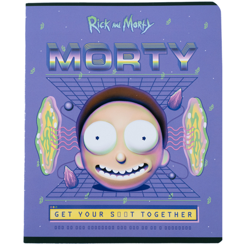 Зошит шкільний Kite Rick and Morty RM23-238, 24 аркуша, клітинка