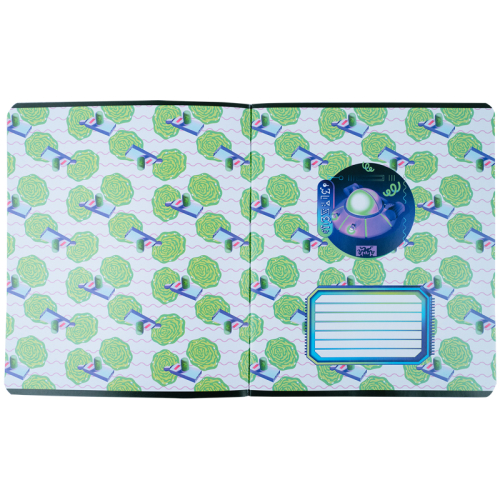 Зошит шкільний Kite Rick and Morty RM23-238, 24 аркуша, клітинка