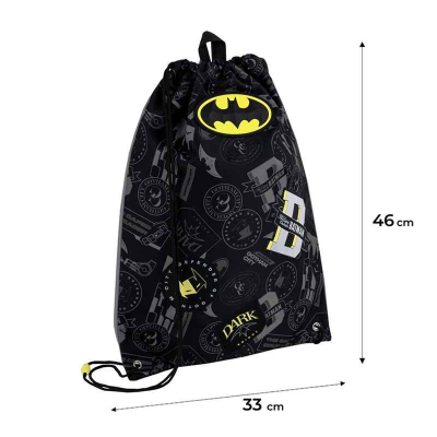 Шкільний набір Kite DC Batman SET_DC25-556M (рюкзак, пенал, сумка)