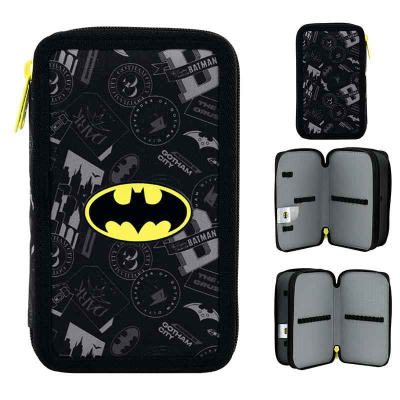 Шкільний набір Kite DC Batman SET_DC25-556M (рюкзак, пенал, сумка)
