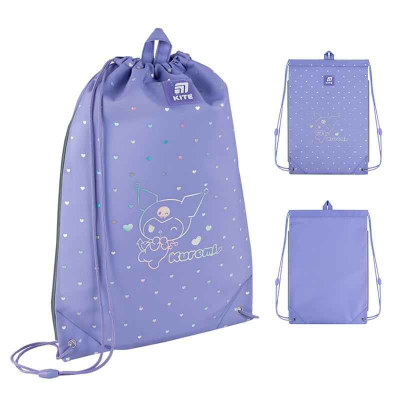 Шкільний набір Kite Kuromi SET_HK25-555S-2 (рюкзак, пенал, сумка)