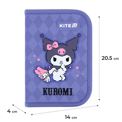 Шкільний набір Kite Kuromi SET_HK25-555S-2 (рюкзак, пенал, сумка)