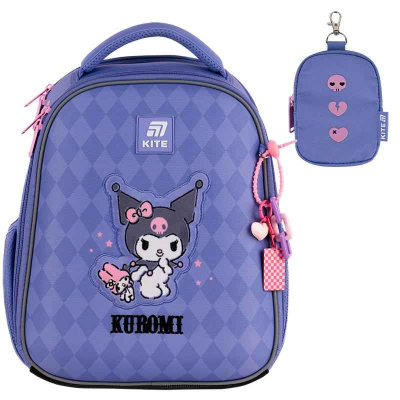 Шкільний набір Kite Kuromi SET_HK25-555S-2 (рюкзак, пенал, сумка)