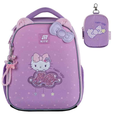 Шкільний набір Kite Hello Kitty SET_HK25-555S (рюкзак, пенал, сумка)