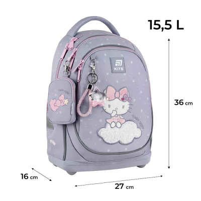 Шкільний набір Kite Hello Kitty SET_HK25-724S (рюкзак, пенал, сумка)