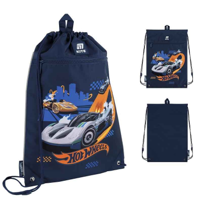 Шкільний набір Kite Hot Wheels SET_HW25-724S (рюкзак, пенал, сумка)