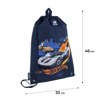 Шкільний набір Kite Hot Wheels SET_HW25-724S (рюкзак, пенал, сумка)