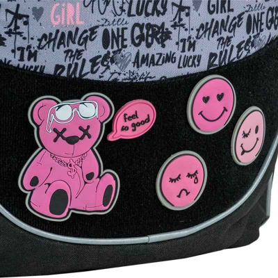 Шкільний набір Kite Lucky Girl SET_K24-700M-2 (рюкзак, пенал, сумка)