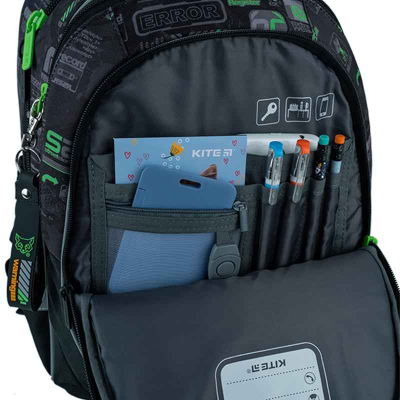 Шкільний набір Kite Fox Rules SET_K24-700M-4 (рюкзак, пенал, сумка)