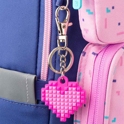 Шкільний набір Kite Pixel Love SET_K24-770M-1 (рюкзак, пенал, сумка)