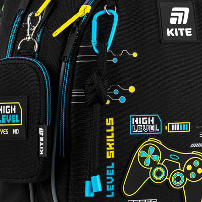 Шкільний набір Kite Good Game SET_K25-724S-4 (рюкзак, пенал, сумка)