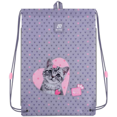 Шкільний набір Kite Studio Pets SET_SP25-556M (рюкзак, пенал, сумка)