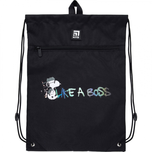 Сумка для взуття з кишенею Kite Education Snoopy SN21-601M-2