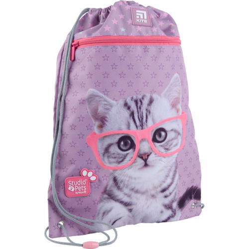 Сумка для взуття з кишенею Kite Education Studio Pets SP21-601M-1
