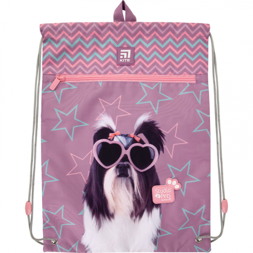 Сумка для взуття з кишенею Kite Education Studio Pets SP21-601M-3